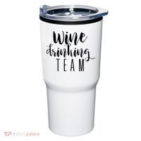 Wine Drinking Team Drinking Festival Drinking Party Tumbler thumb 0