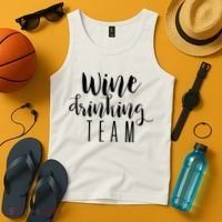 Wine Drinking Team Drinking Festival Drinking Party Tank Top thumb 4