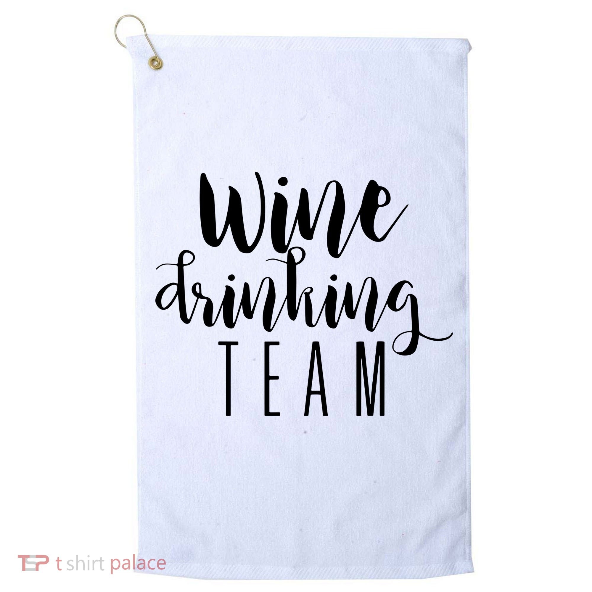 Wine Drinking Team Drinking Festival Drinking Party Golf Towel