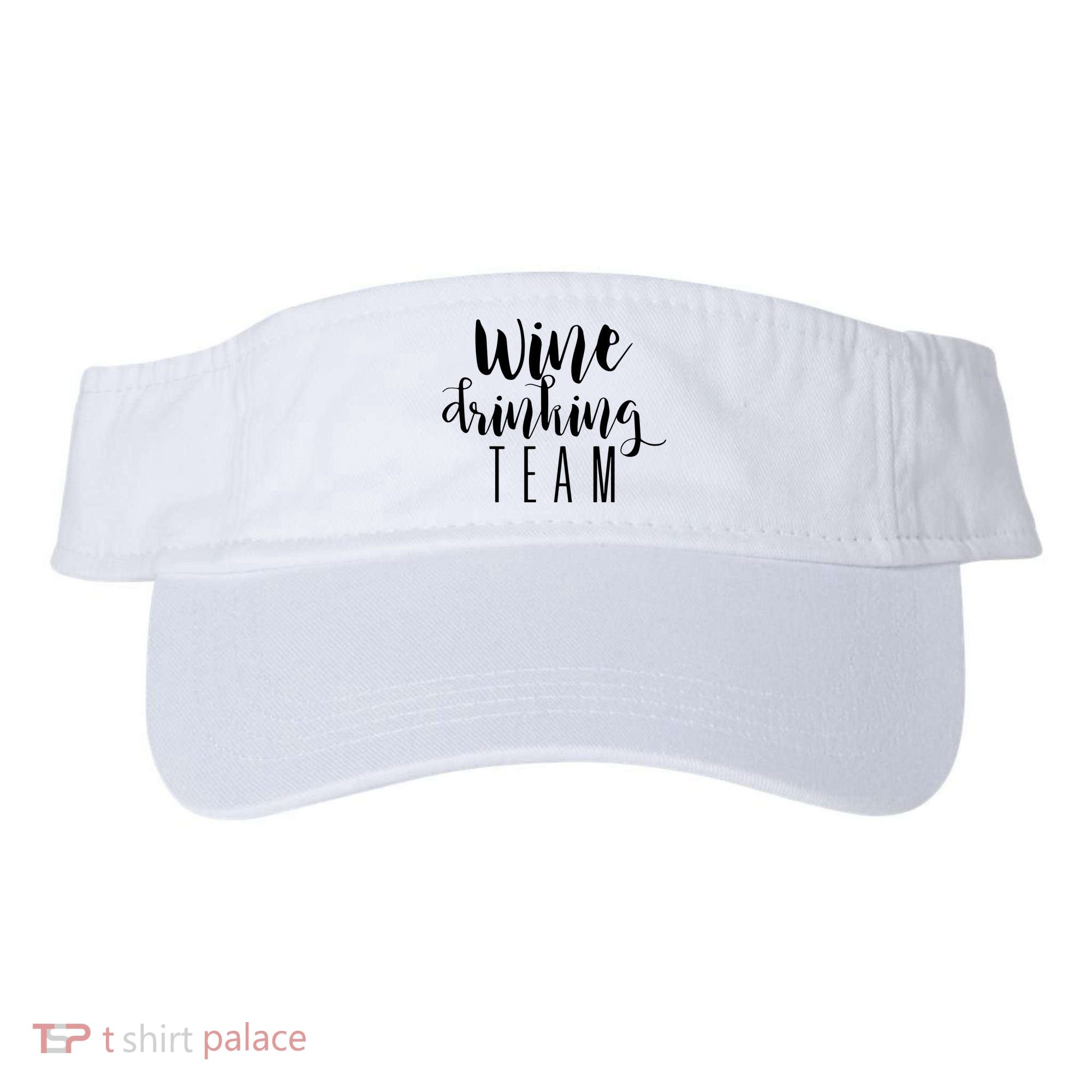 Wine Drinking Team Drinking Festival Drinking Party Visor