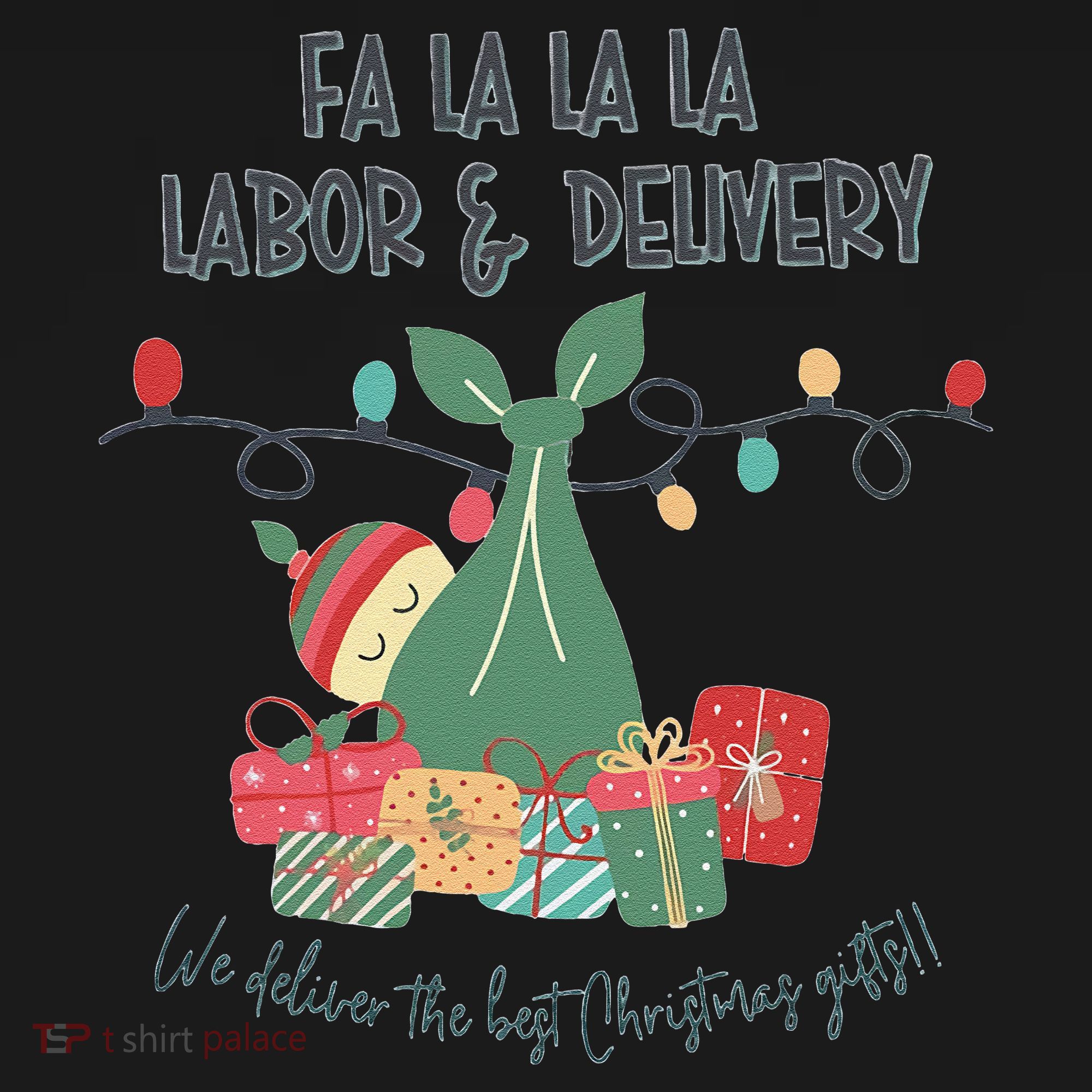 We Deliver The Best Presents Labor And Delivery Rn Christmas Women's Hoodie