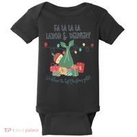 We Deliver The Best Presents Labor And Delivery Rn Christmas Baby Bodysuit thumb 0