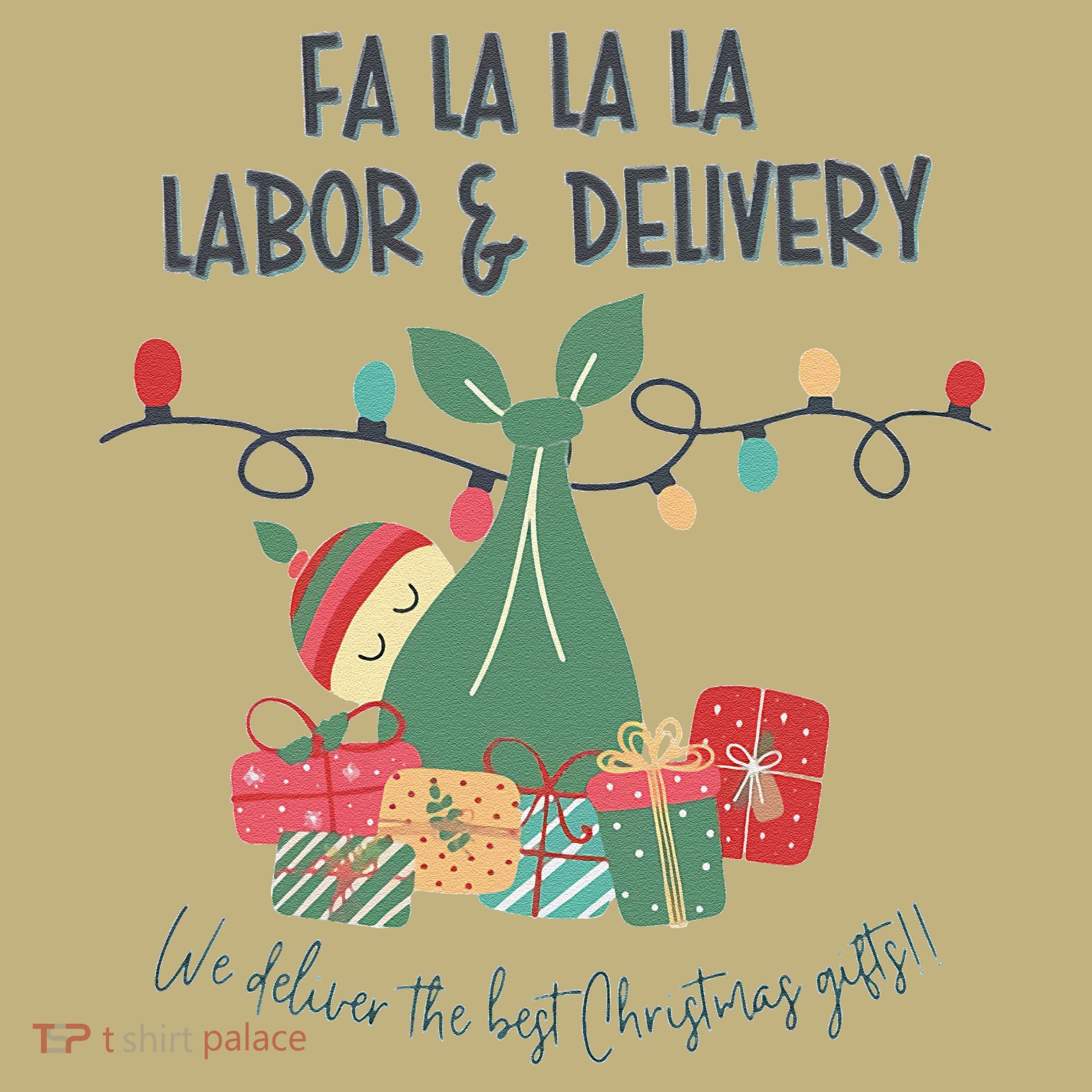 We Deliver The Best Presents Labor And Delivery Rn Christmas Long Sleeve Shirt