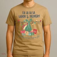 We Deliver The Best Presents Labor And Delivery Rn Christmas T-Shirt thumb 3