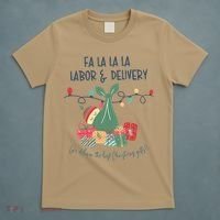 We Deliver The Best Presents Labor And Delivery Rn Christmas T-Shirt thumb 5
