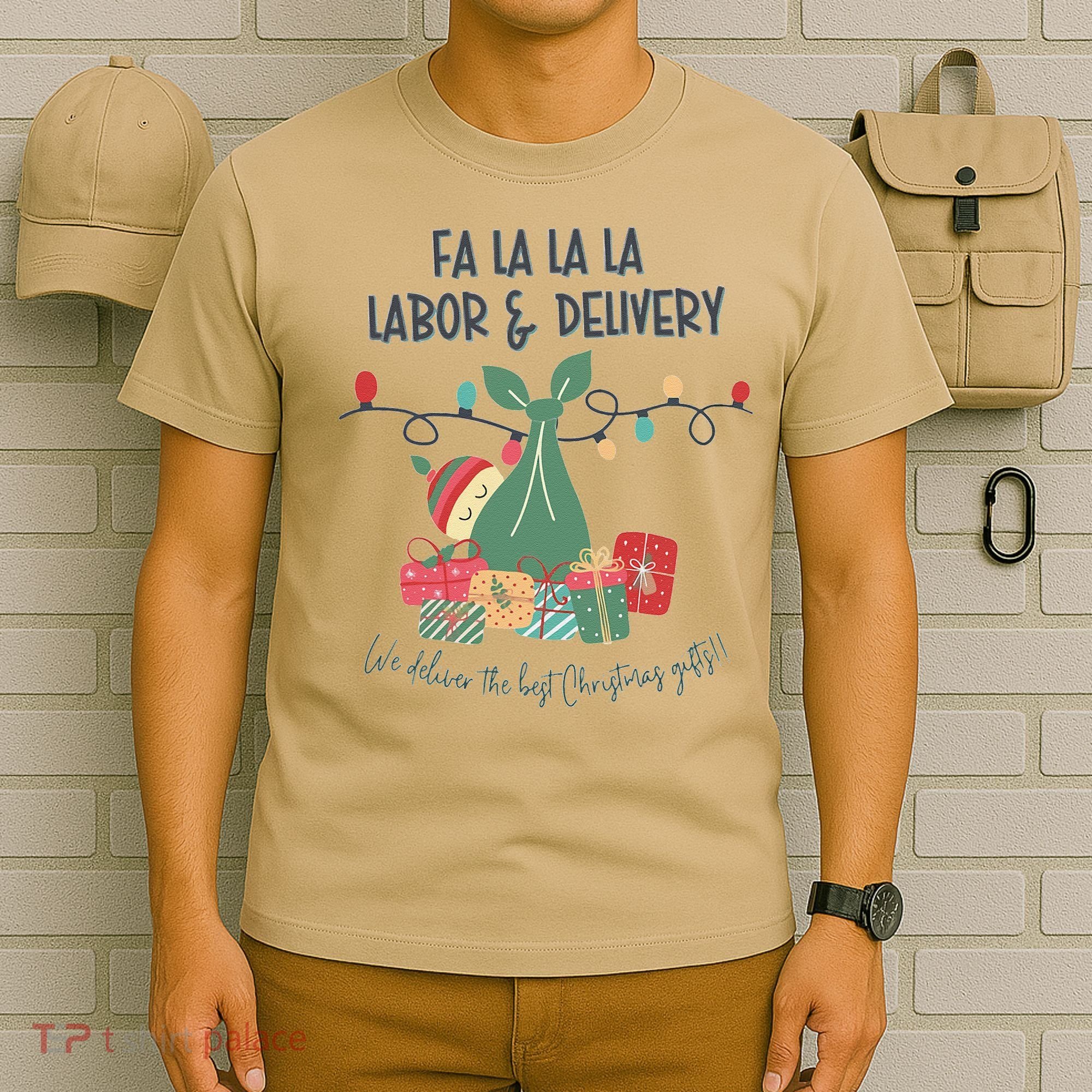 We Deliver The Best Presents Labor And Delivery Rn Christmas T-Shirt
