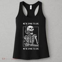 WeRe Dying To Live Damaged Society Strangers Women's Tank Top thumb 3