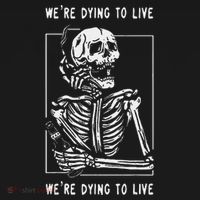 WeRe Dying To Live Damaged Society Strangers Toddler Hoodie thumb 2