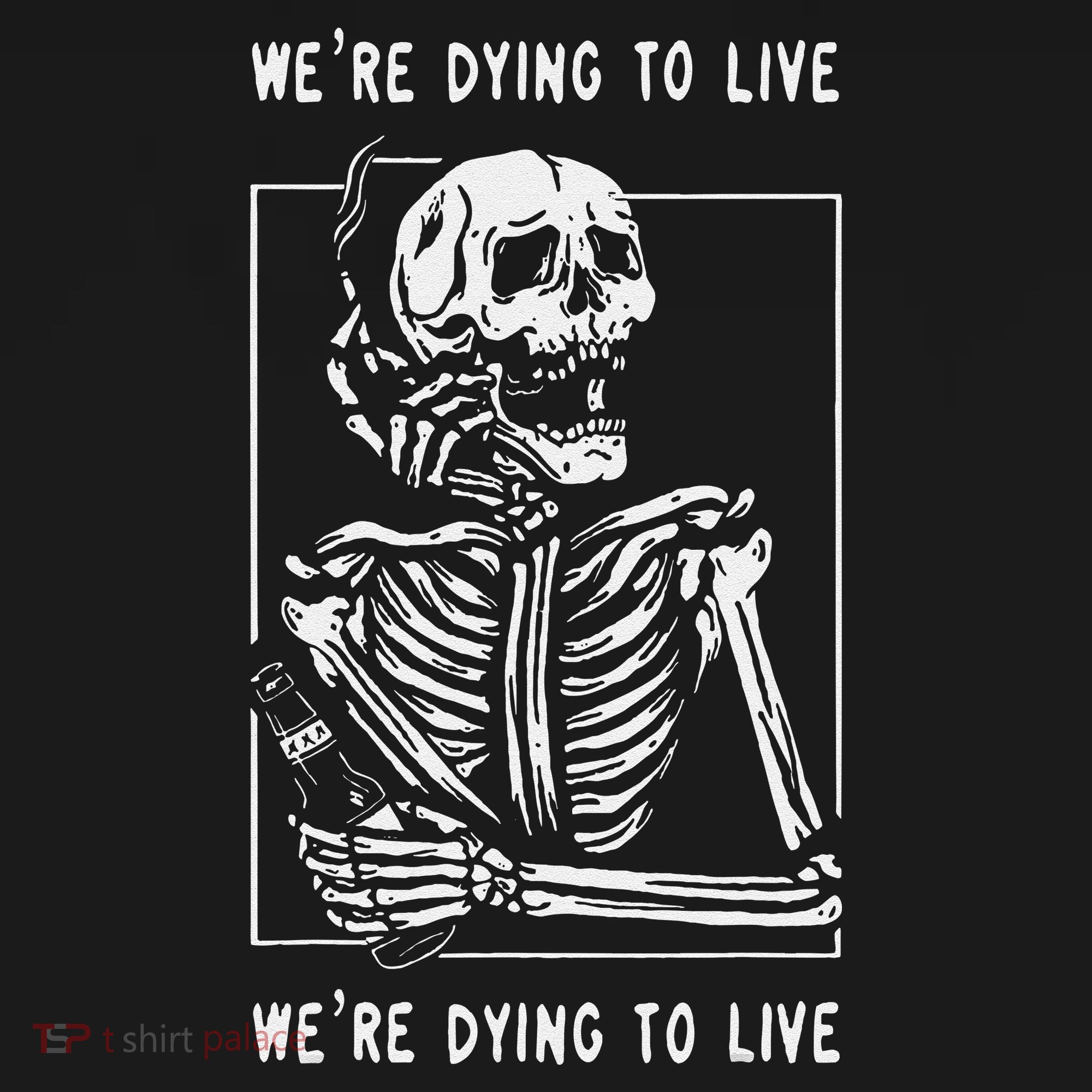 WeRe Dying To Live Damaged Society Strangers Kids Sweatshirt