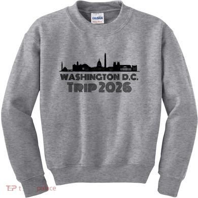 Washington D.C. Trip 2026 Kids Sweatshirt