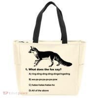 What Does The Fox Say Tote Bag thumb 0