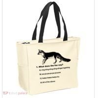 What Does The Fox Say Tote Bag thumb 2