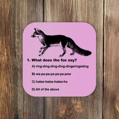 What Does The Fox Say Coaster