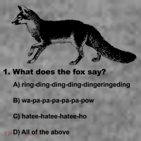 What Does The Fox Say Toddler Hoodie thumb 2