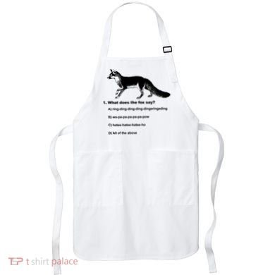 What Does The Fox Say Apron