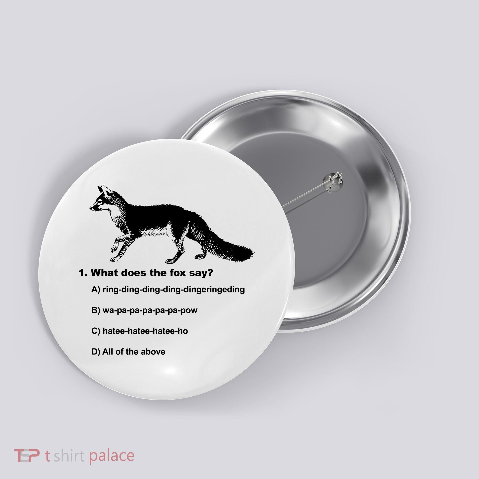 What Does The Fox Say Button