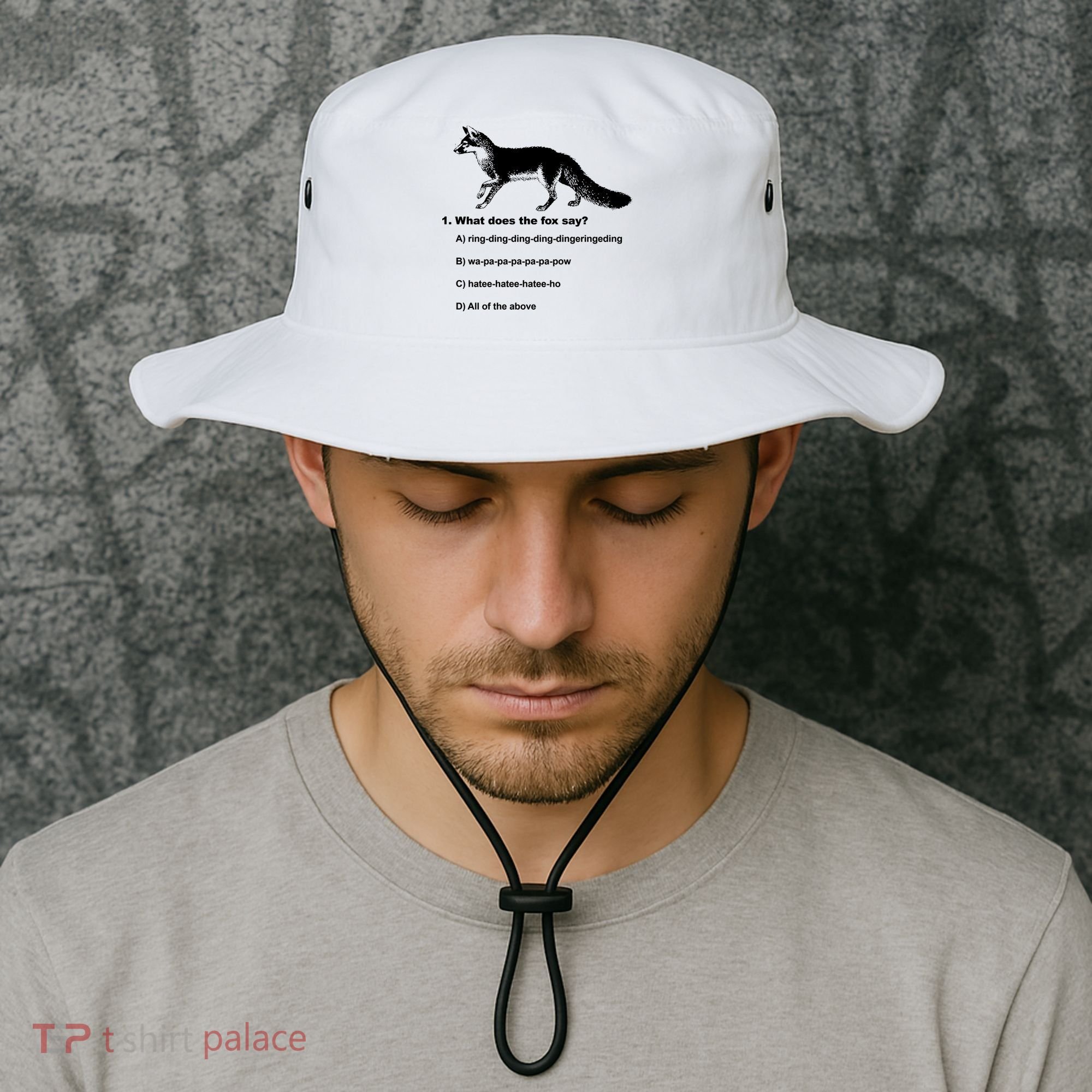 What Does The Fox Say Bucket Hat