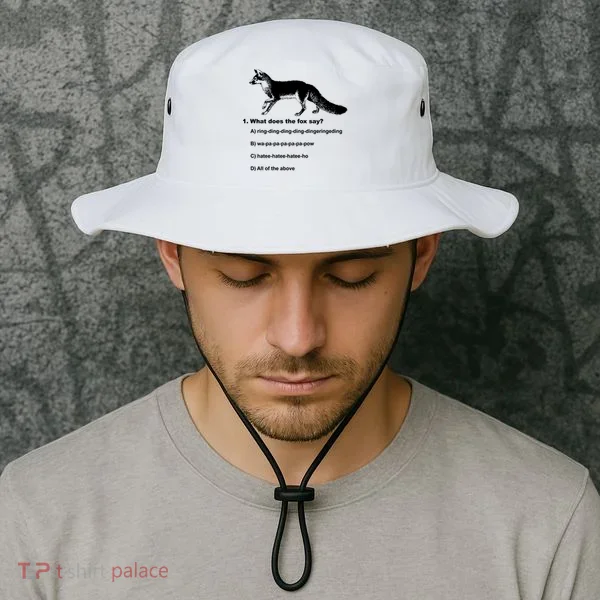 What Does The Fox Say Bucket Hat