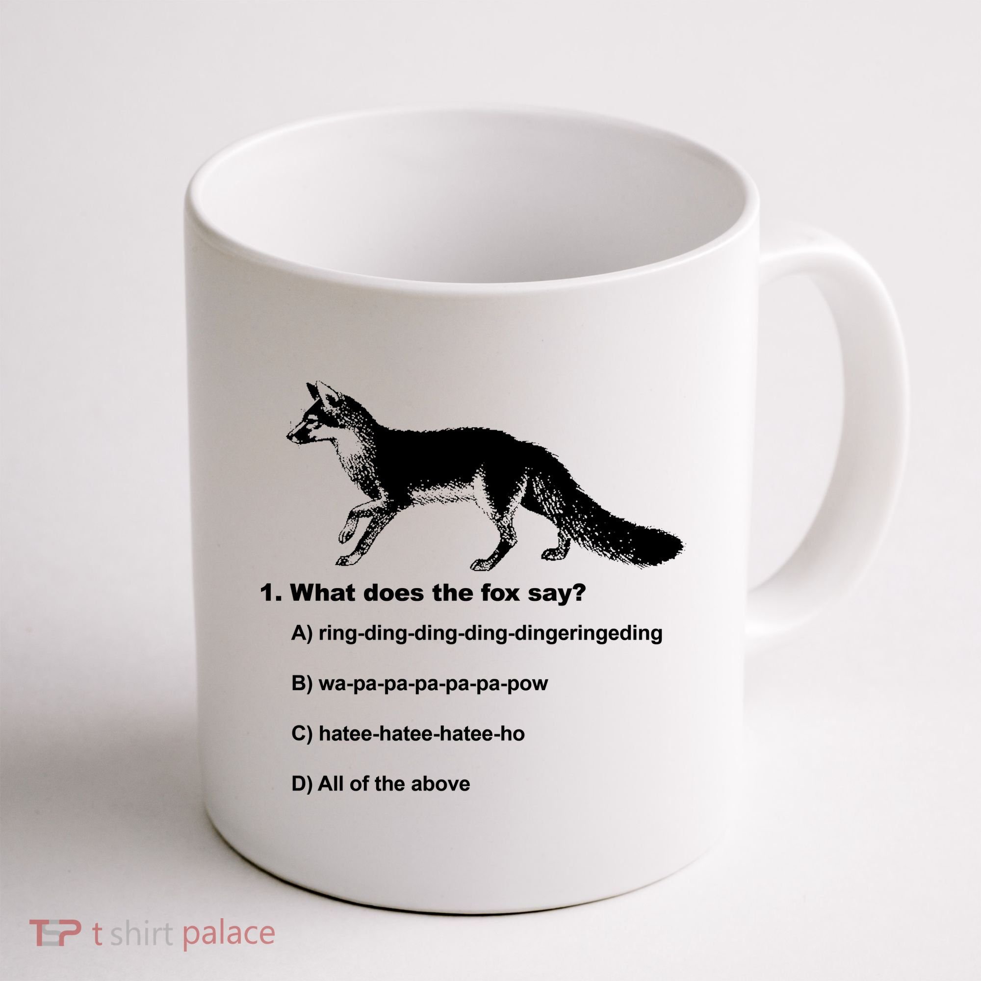 What Does The Fox Say Coffee Mug