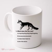 What Does The Fox Say Coffee Mug thumb 0