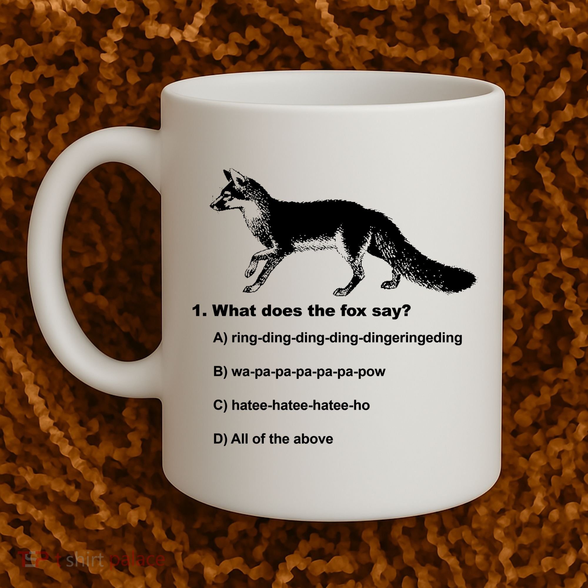 What Does The Fox Say Coffee Mug