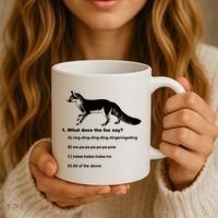 What Does The Fox Say Coffee Mug thumb 3