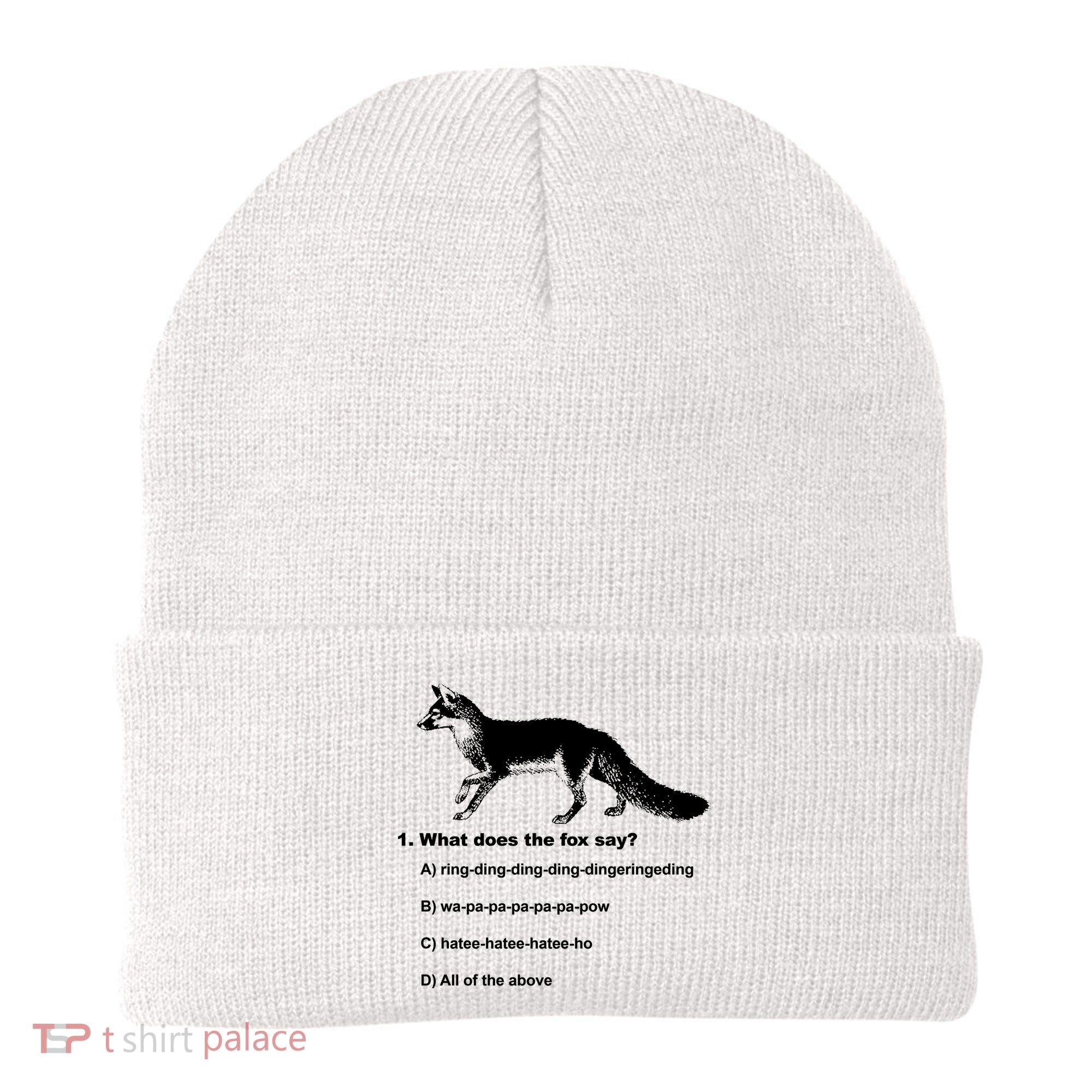 What Does The Fox Say Beanie