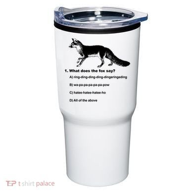 What Does The Fox Say Tumbler
