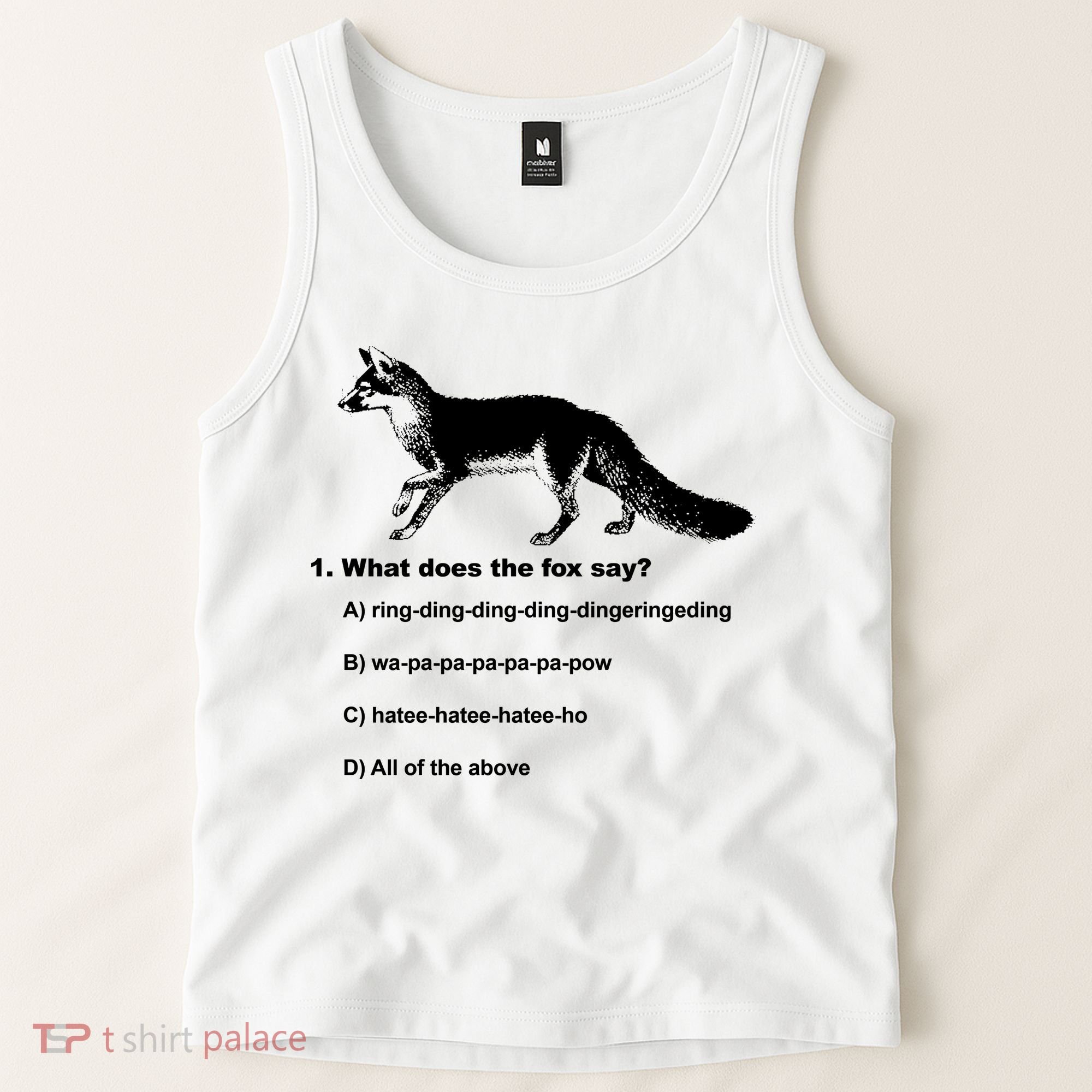 What Does The Fox Say Tank Top