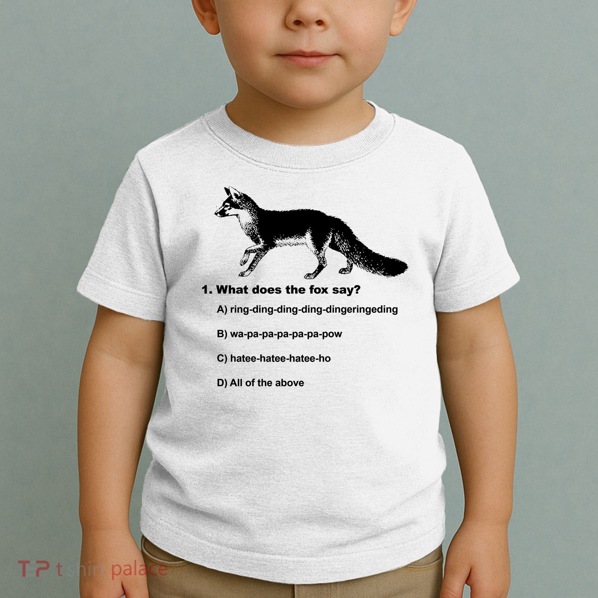 What Does The Fox Say Toddler T-Shirt