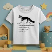 What Does The Fox Say Toddler T-Shirt thumb 3