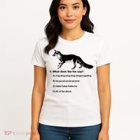 What Does The Fox Say Women's T-Shirt thumb 4