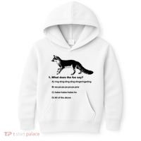 What Does The Fox Say Kids Hoodie thumb 0