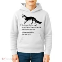 What Does The Fox Say Kids Hoodie thumb 4