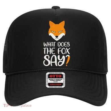 What Does The Fox Design Say Hat