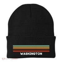 Washington Dc Us Cities Of America Retro Gift Beanie thumb 0