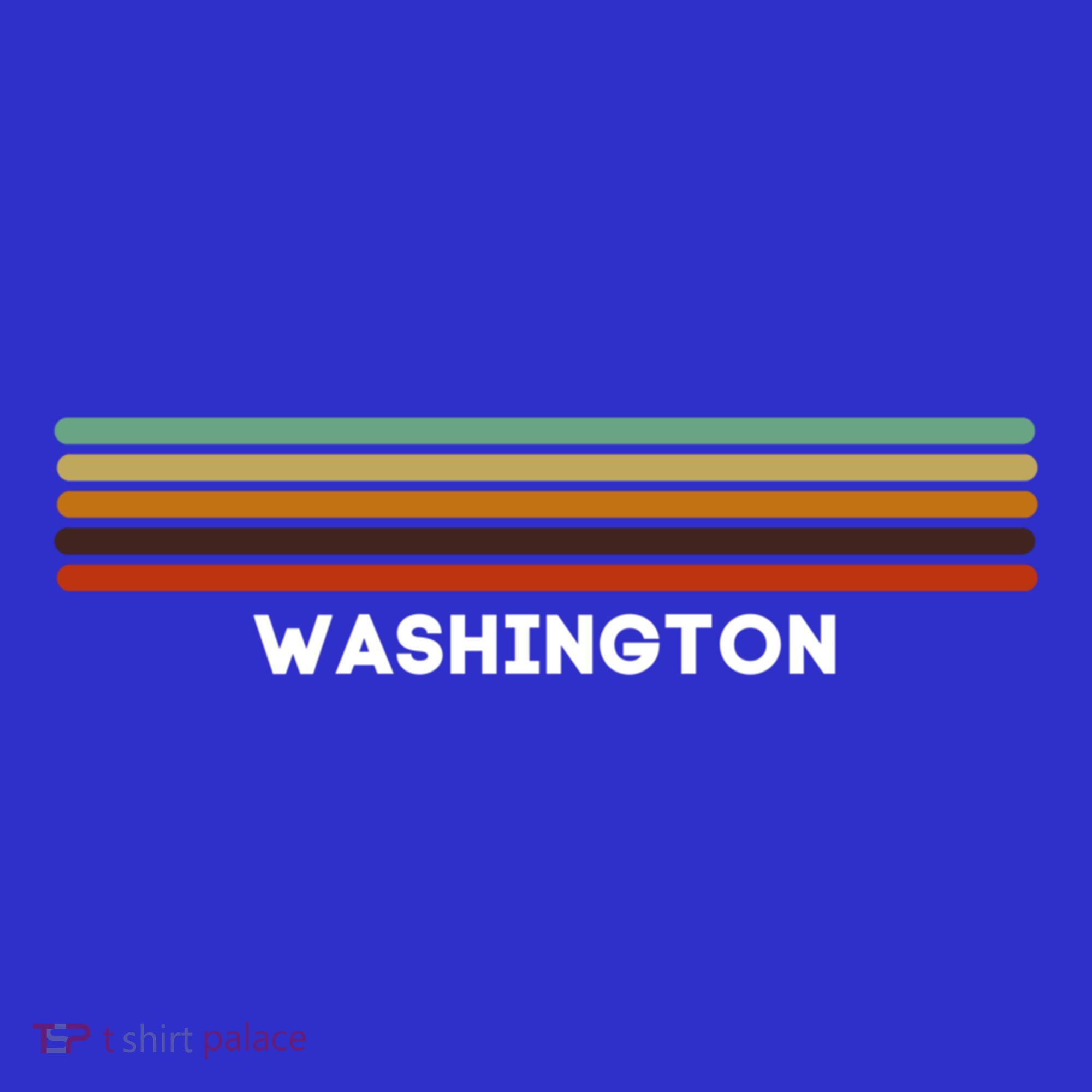 Washington Dc Us Cities Of America Retro Gift Mousepad
