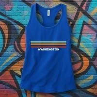 Washington Dc Us Cities Of America Retro Gift Women's Tank Top thumb 3