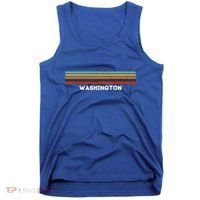 Washington Dc Us Cities Of America Retro Gift Tank Top thumb 0