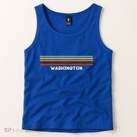 Washington Dc Us Cities Of America Retro Gift Tank Top thumb 2