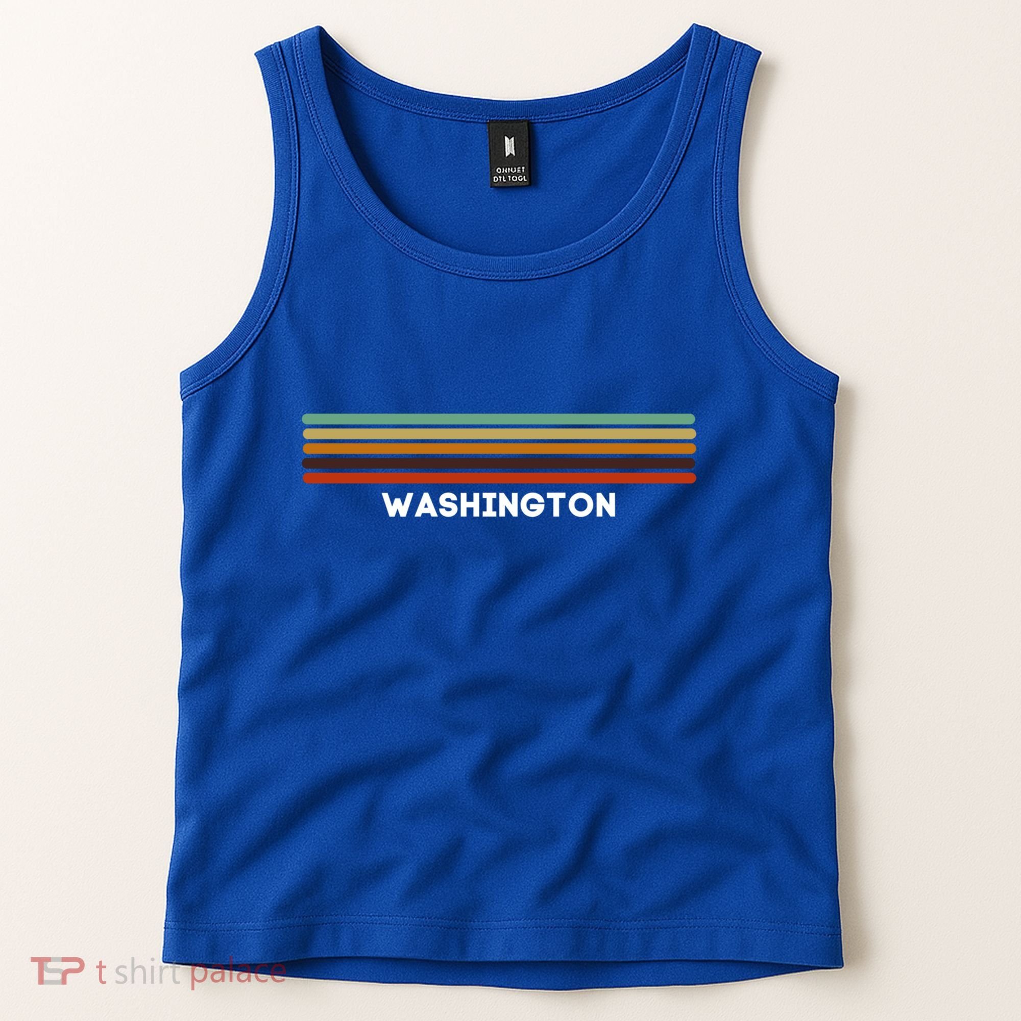 Washington Dc Us Cities Of America Retro Gift Tank Top