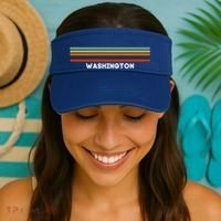 Washington Dc Us Cities Of America Retro Gift Visor thumb 2