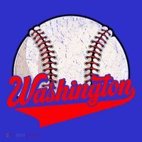 Washington Dc Vintage Baseball Lover Funny Dad Mom Cute Gift T-Shirt thumb 7