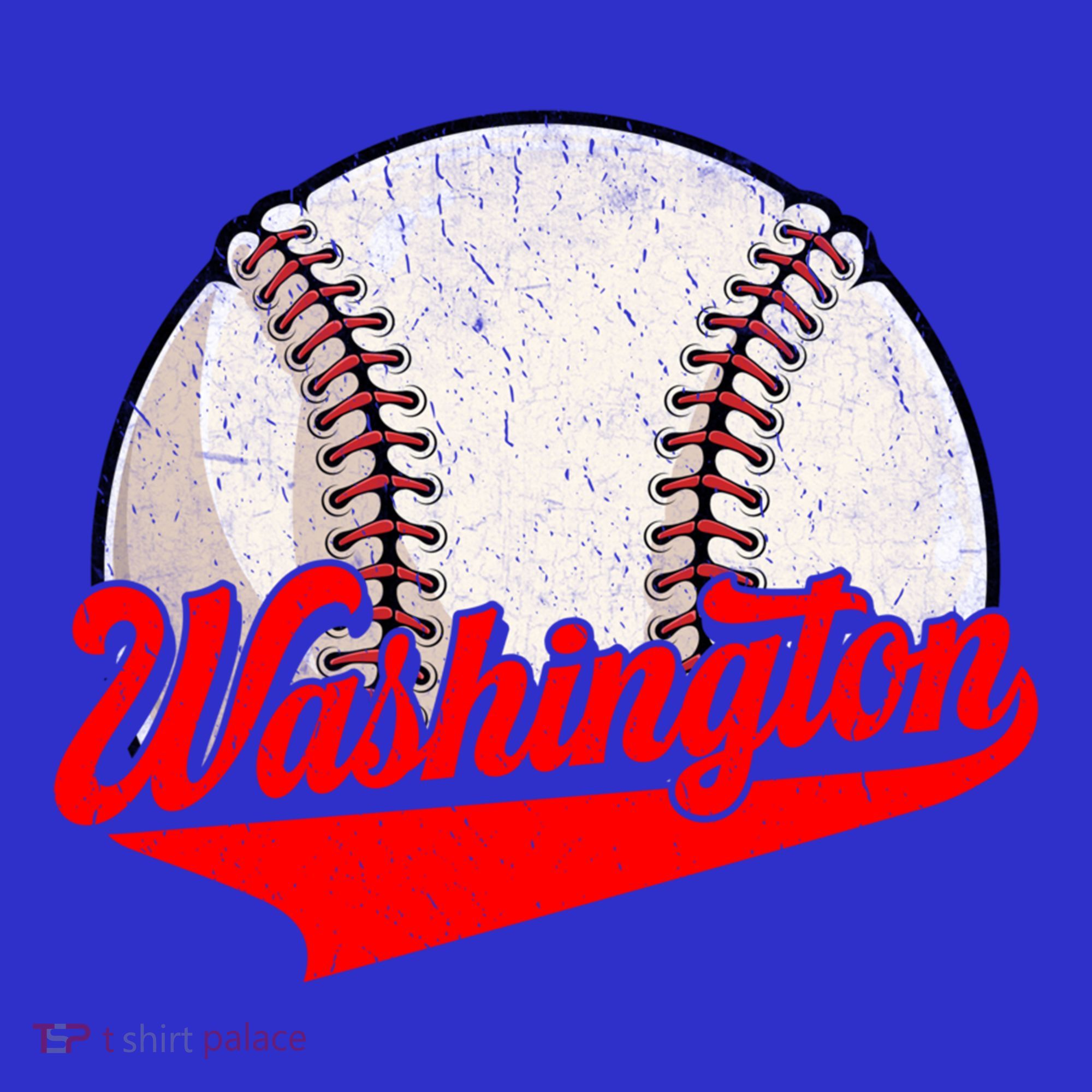 Washington Dc Vintage Baseball Lover Funny Dad Mom Cute Gift T-Shirt