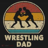 Wrestling Dad Vintage Wrestling Gift Retro Wrestling Lover T-Shirt thumb 7