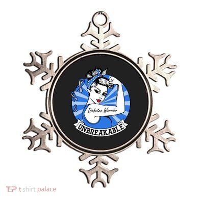 Wo Diabetes Warrior Unbreakable Gift Diabetes Awareness Cute Gift Ornament