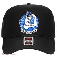 Wo Diabetes Warrior Unbreakable Gift Diabetes Awareness Cute Gift Hat thumb 0