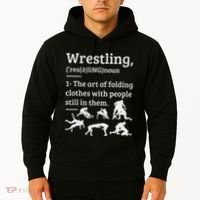 Wrestling Definition Wrestler Hoodie thumb 2