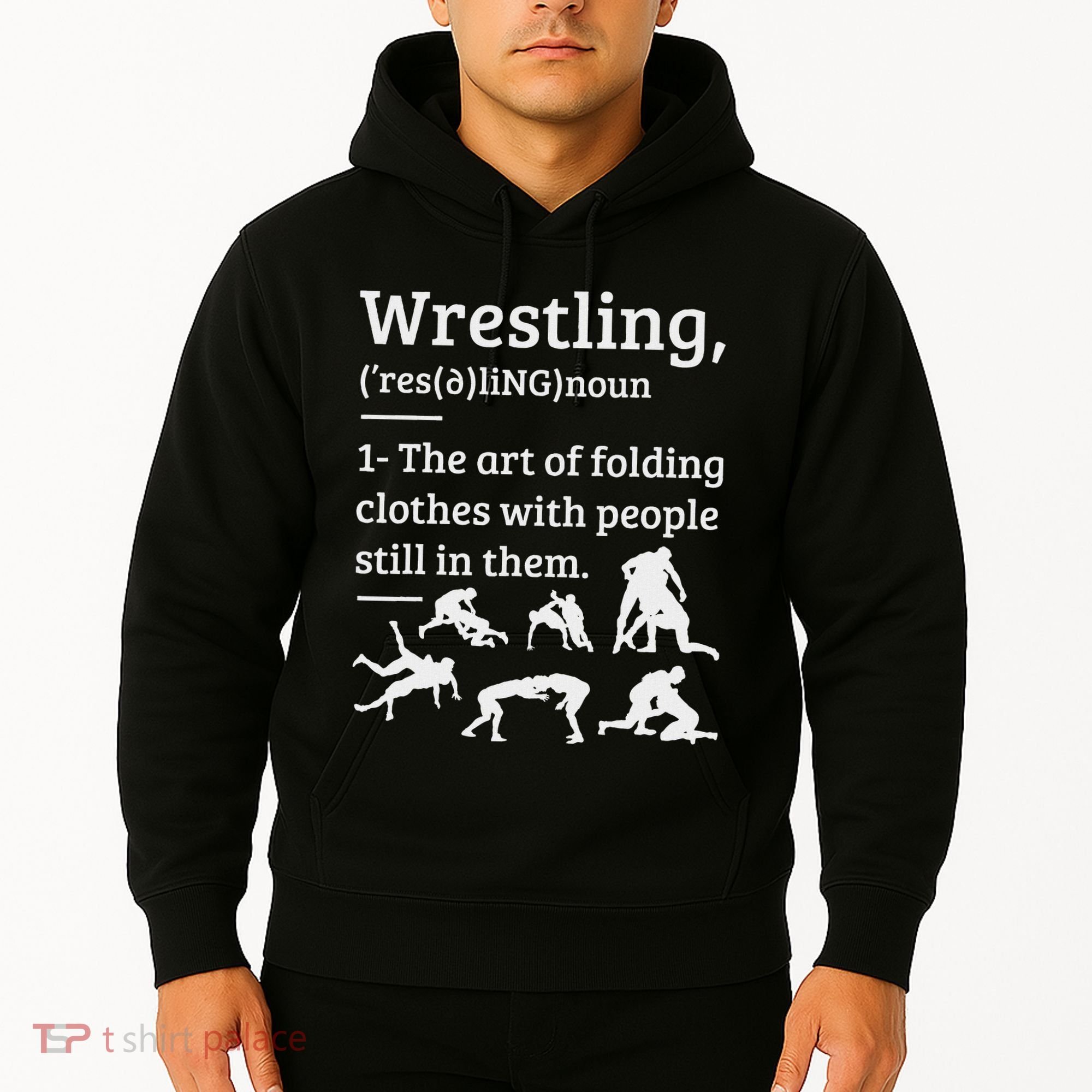 Wrestling Definition Wrestler Hoodie