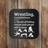 Wrestling Definition Wrestler Coaster thumb 0